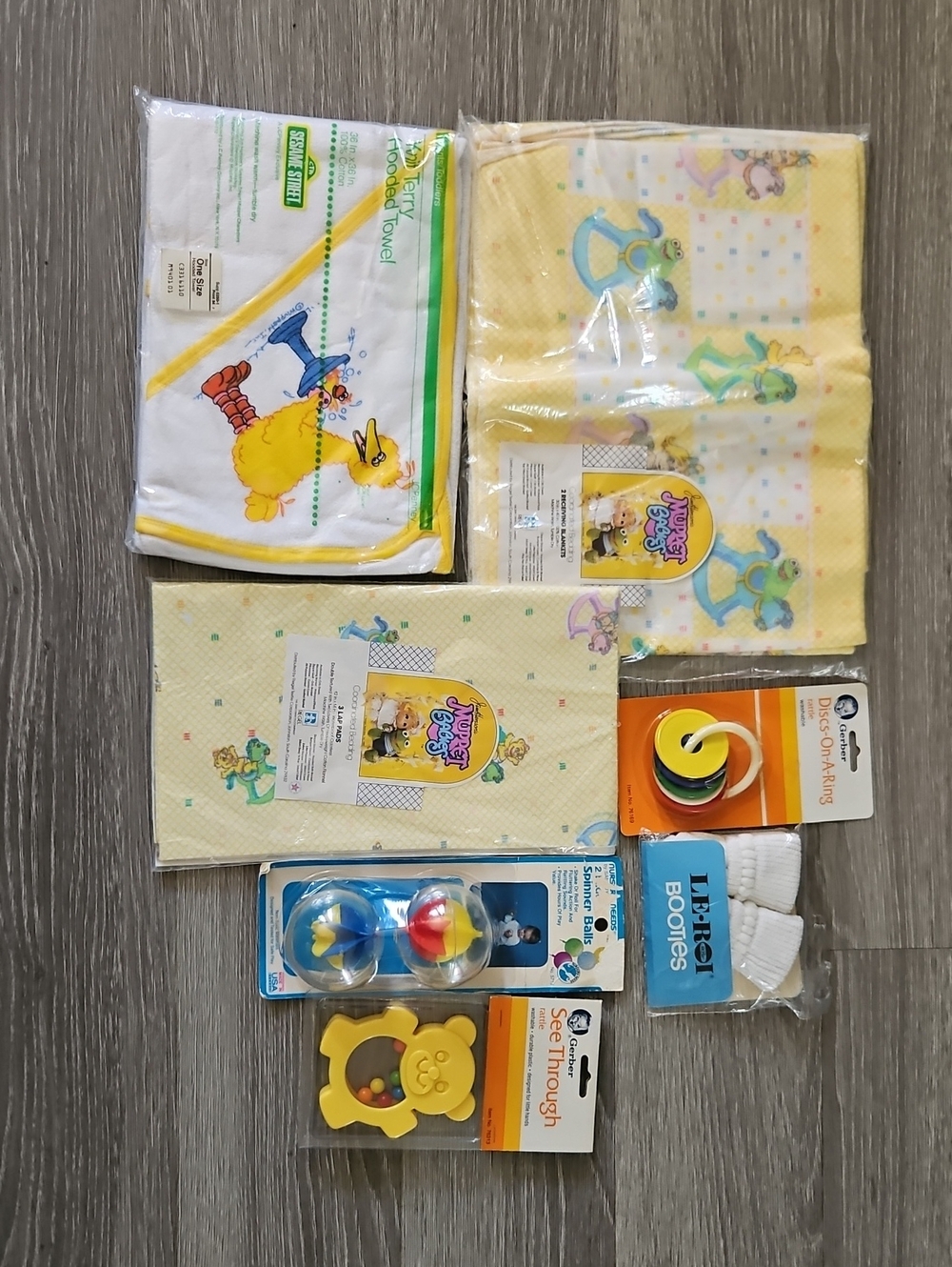 Vintage Baby Bundle Muppet Babies ! Sesame Street